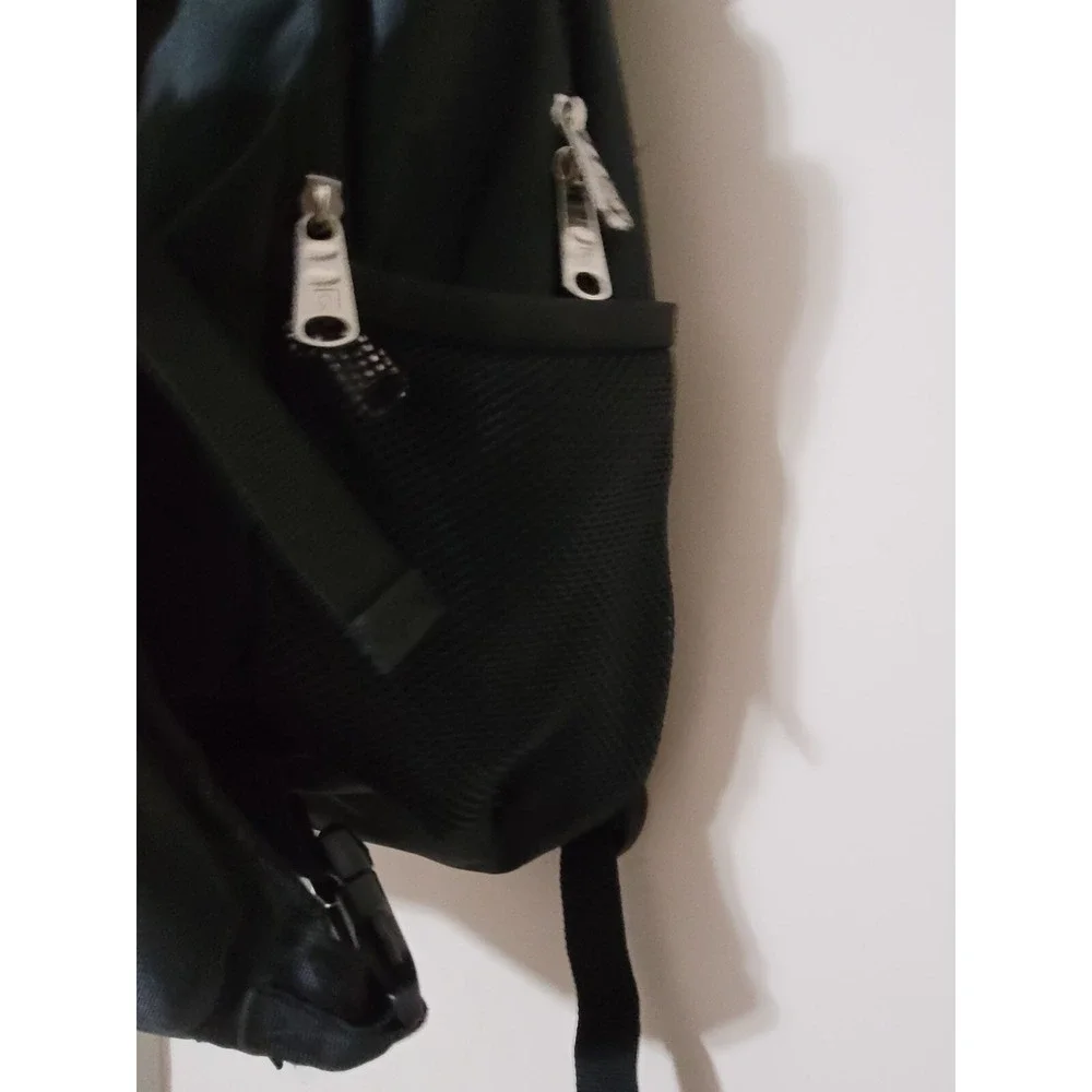 Obersee Oslo Diaper Bag Backpack with Detachable Cooler Black/White Changing Pad